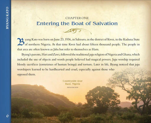 Christian Biographies for Young Readers - Byang Kato by Simonetta Carr
