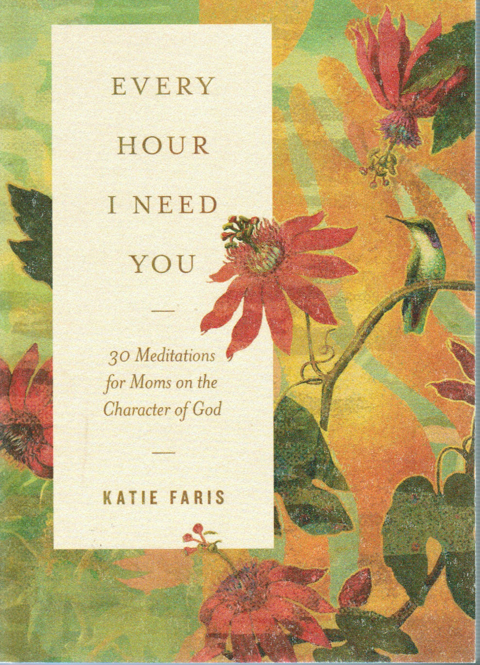 Every Hour I Need You: 30 Meditations for Moms on the Character of God by Katie Faris