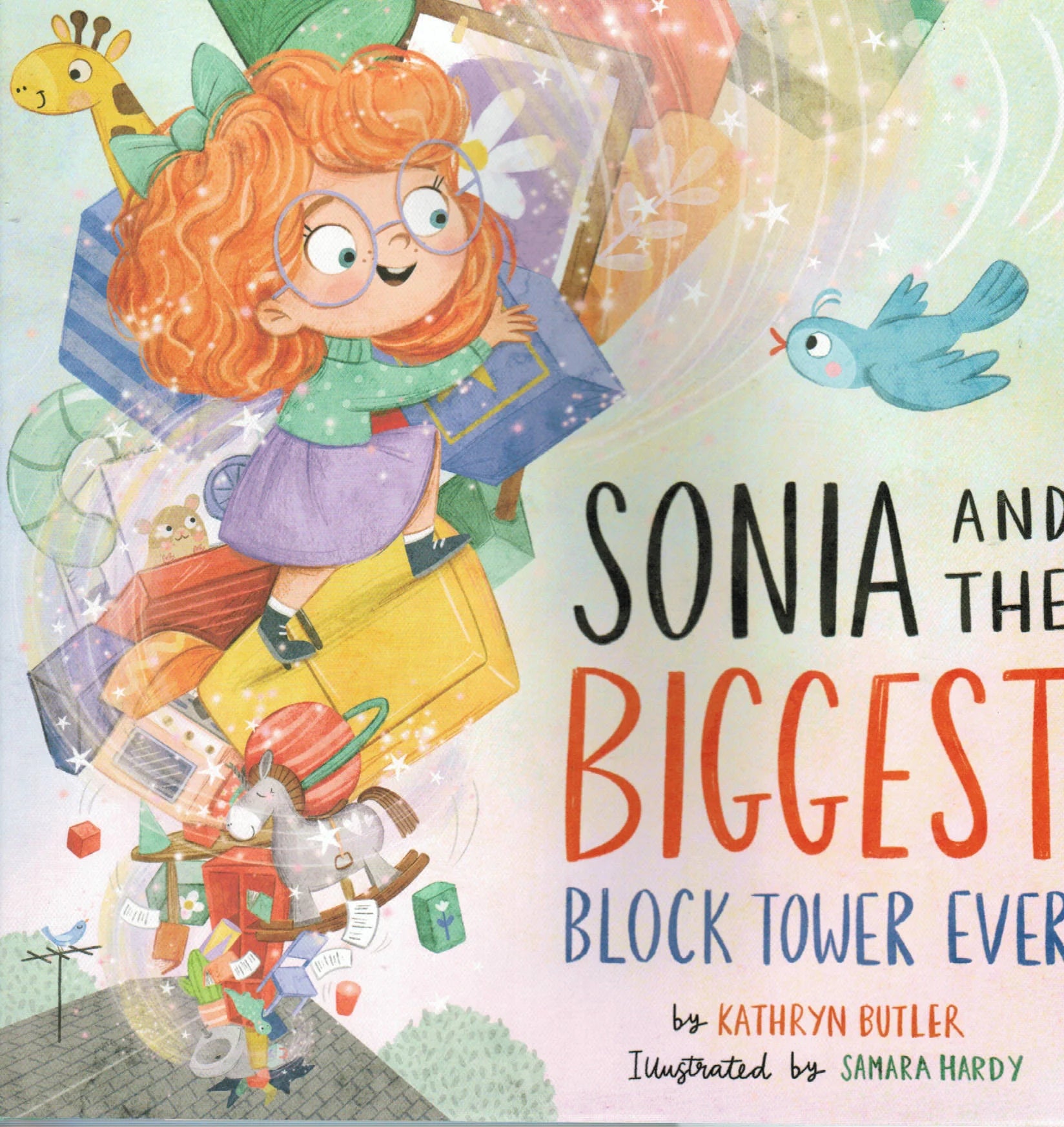 Sonia and the Biggest Block Tower Ever by Kathryn Butler